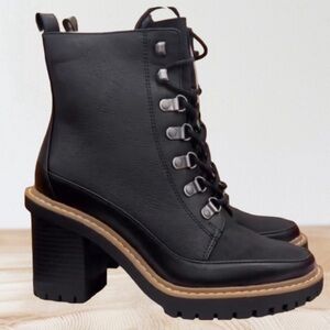 Women's Tessa Winter Boots - A New Day Black Size 6.5